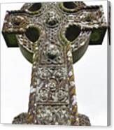 Celtic High Cross At Athassel Priory County Tipperary Ireland Canvas Print