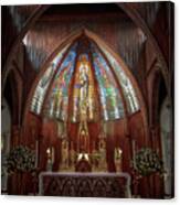Chapel At Our Lady Of The Rosary Cathedral Manizales Colombia Canvas Print