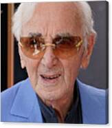 Charles Aznavour 2 Canvas Print