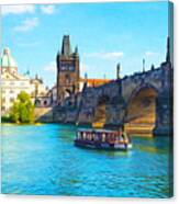Charles Bridge Prague Canvas Print
