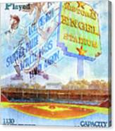 Chattanooga Historic Baseball Poster Canvas Print