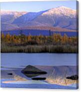 Cherry Pond Reflections Panorama Canvas Print