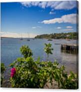 Chester Harbour Yacht Club Canvas Print
