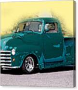 Chevy Azure Canvas Print