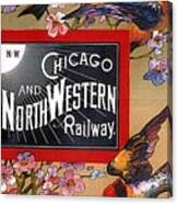 Chicago And Northwestern Railway - Tthe Enchanted Summer Land - Retro Travel Poster - Vintage Poster Canvas Print