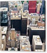 Chicago Business District Skyline Canvas Print