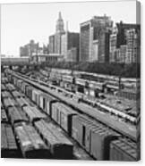 Chicago: Railyard, C1960s Canvas Print