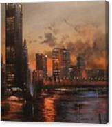 Chicago Reflections Canvas Print