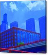 Chicago The City Of Blues Canvas Print