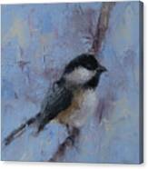 Chickadee #2 Canvas Print