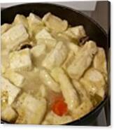 #chickenless #chickenanddumplings Well Canvas Print