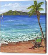 Chillaxing Maui Style Canvas Print