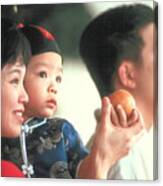 Chinese Family Canvas Print