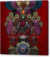 Chinese Masks - Large Masks Series - The Demon Canvas Print