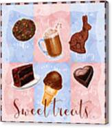 Chocolate Sweet Treats Canvas Print
