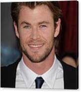 Chris Hemsworth At Arrivals For Thor Canvas Print