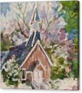 Church In The Wood Canvas Print