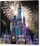 Cinderella Castle Spectacular Canvas Print
