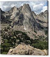 Cirque Of The Towers Panoramic Canvas Print