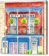 City Grocery Oxford Mississippi Canvas Print