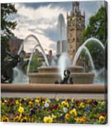 City Of Fountains Canvas Print