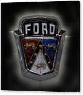 Classic Ford Emblem Canvas Print