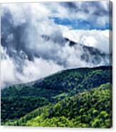 Clearing Storm Highland Scenic Highway Canvas Print