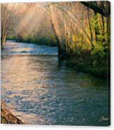 Clinton River Peaceful Waters Canvas Print