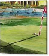 Close At The Eleventh Hole Canvas Print