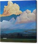 Cloud On The Rise Canvas Print