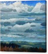 Clouds Over South Bay Canvas Print