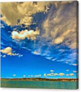 Clouds Over Suisun Bay Canvas Print