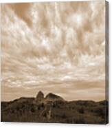 Clouds Over The Burning Coal Vein Canvas Print