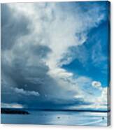 Clouds Seattle Canvas Print