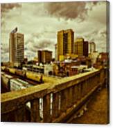 Cloudy Birmingham Canvas Print