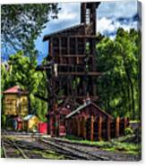 Coal Tipple - Cumbres And Toltec Railroad Canvas Print