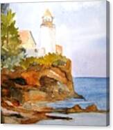 Coastal Lighthouse Canvas Print