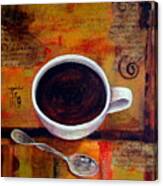 Coffee I Canvas Print