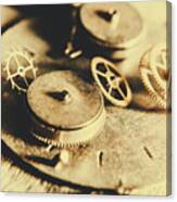 Cog And Gear Workings Canvas Print