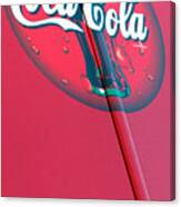 Cokesicle Coca Cola Canvas Print