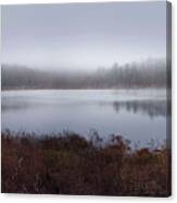 Cold And Misty Morning... Canvas Print
