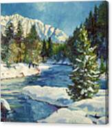Colorado Pines Canvas Print