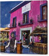 Colorful Cancun Canvas Print