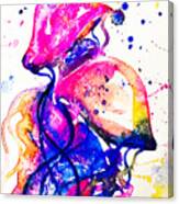 Colorful Jellyfish Canvas Print