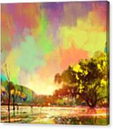 Colorful Natural Canvas Print