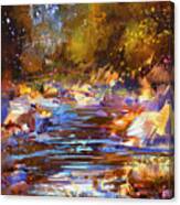 Colorful River Canvas Print