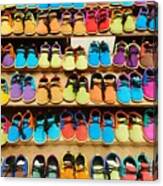 Colorful Shoes Canvas Print