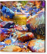 Colorful Stones Canvas Print