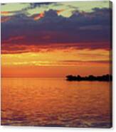 Colorful Sunset Sky Canvas Print