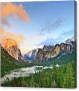 Colors Of Yosemite Canvas Print